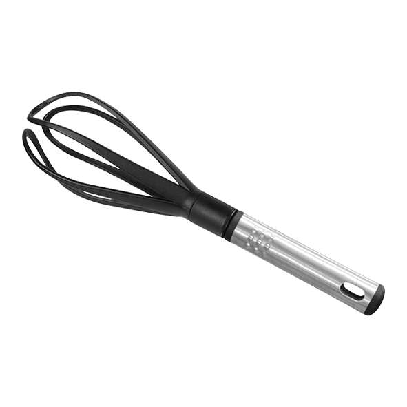 Premium Nylon Whisk – Safe for Non-Stick Cookware, Durable Stainless Steel Handle